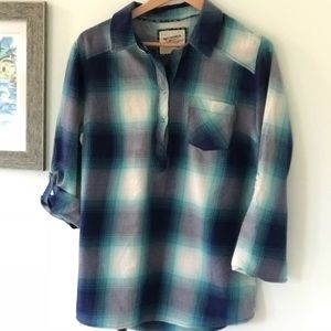 Lightweight Plaid Shirt